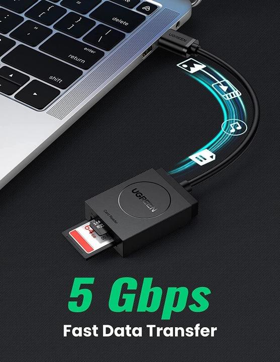 Produktbild Ugreen 2 in 1 Kartenleser (USB 3.0)