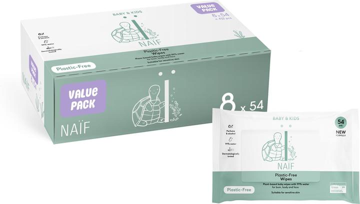 Immagine prodotto Naïf Salviette umidificate per bambini (432 Pezzo/i)