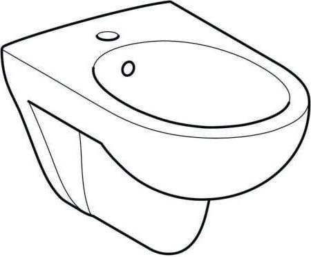 Produktbild Geberit Wandbidet Renova weiss 233040000
