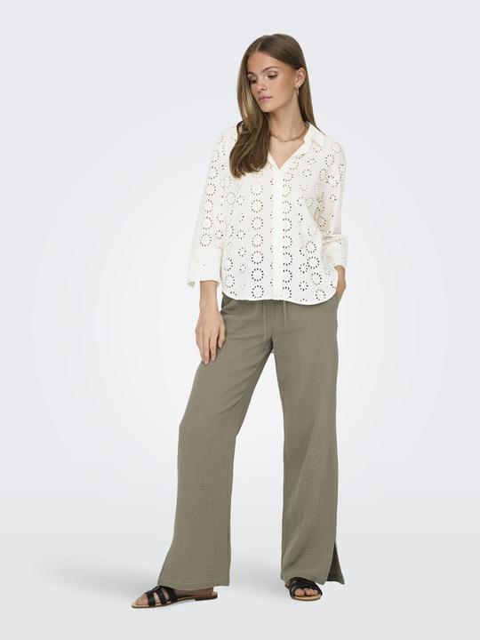 Immagine prodotto JdY Vestibilità regolare Collo a camicia Polsini lunghi Taglio voluminoso delle maniche Camicia Camicia (L)