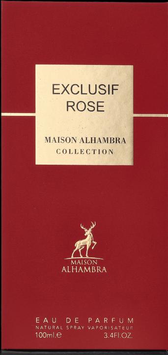 Produktbild Alhambra Exclusif Rose (Eau de Parfum, 100 ml)