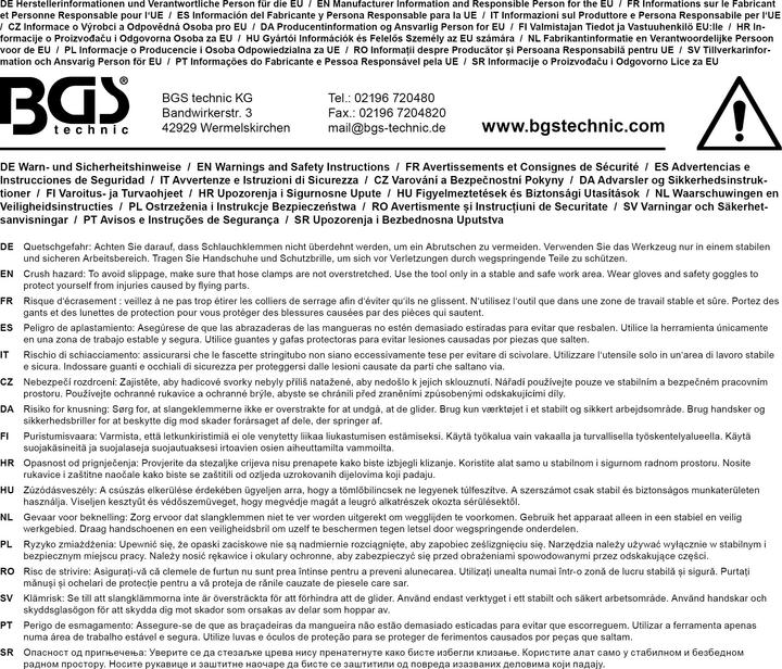 Produktbild BGS Gummierte Schlauchklemmen-Sortiment Ø 6 - 16 mm 18-tlg.