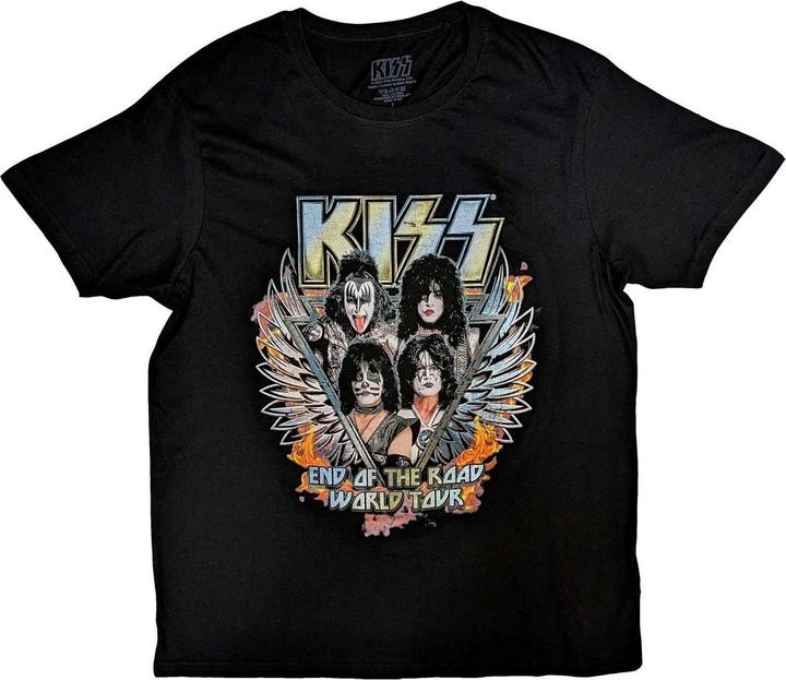 KISS End Of The Road Wings TShirt