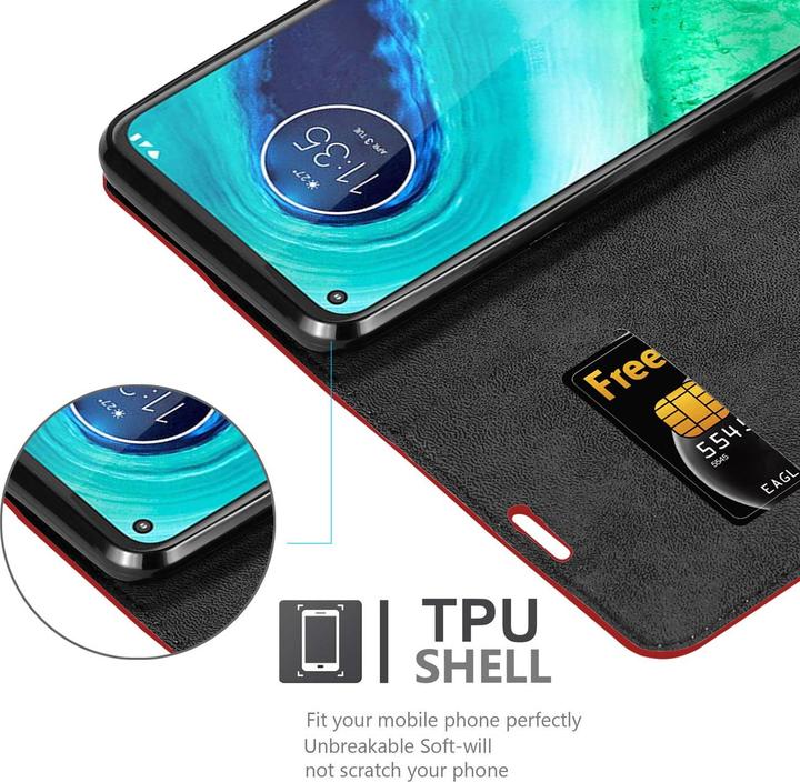 Image du produit Cadorabo Couverture (Motorola Moto G8)