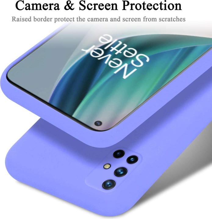 Immagine prodotto Cadorabo Custodia per OnePlus Nord N10 5G TPU Liquid Silicone Case (OnePlus Nord N10 5G)