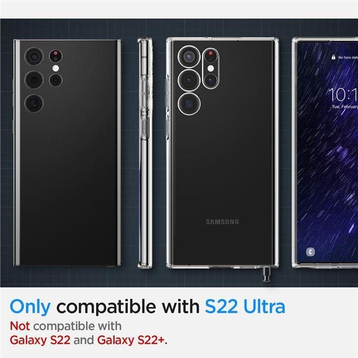 Actual product image Spigen Liquid Crystal (Samsung Galaxy S22 Ultra (5G))