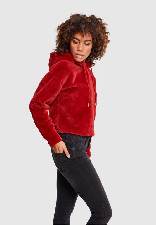 Image du produit Urban Classics Ladies Oversize Short Teddy Hoody (XS)