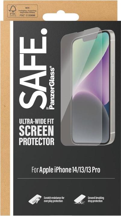 Productafbeelding PanzerGlass Safe. (1 Stuk, Apple iPhone 14, Apple iPhone 13)