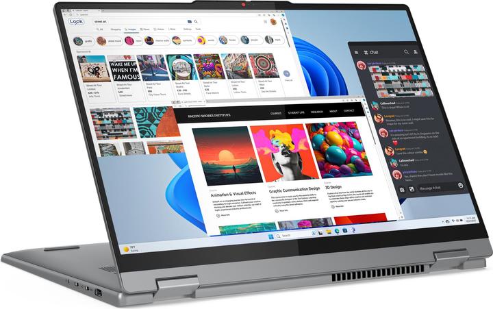Actual product image Lenovo IdeaPad 5 2-in-1 (16", AMD Ryzen 7 8845HS, 16 GB, 1000 GB, DE)