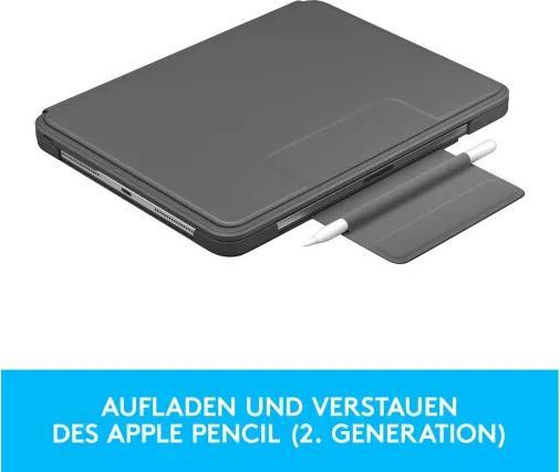 Produktbild Logitech Slim Folio Pro (CH, iPad Pro 12.9 2018 (3. Gen), iPad Pro 12.9 2020 (4. Gen))