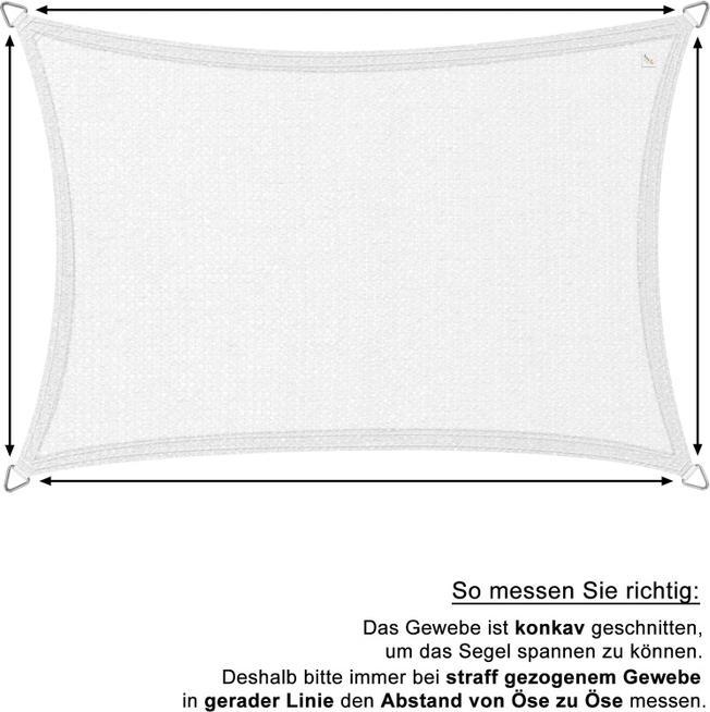 Actual product image Swisshandel24 Trapezoidal awning (4/5 x 3 m)