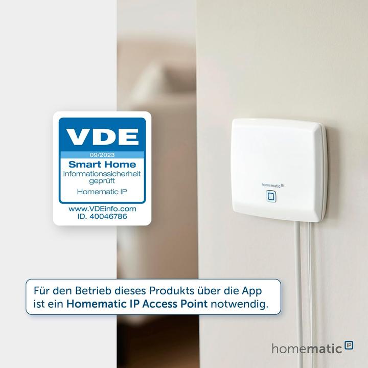 Actual product image Homematic IP Radiator thermostat