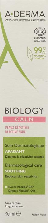 Actual product image A-Derma BIOLOGY Soothing Cream Cream (40 ml, 24h cream)