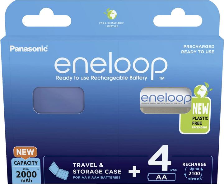 Actual product image Panasonic eneloop & Box (4 pcs., AA, 1900 mAh)