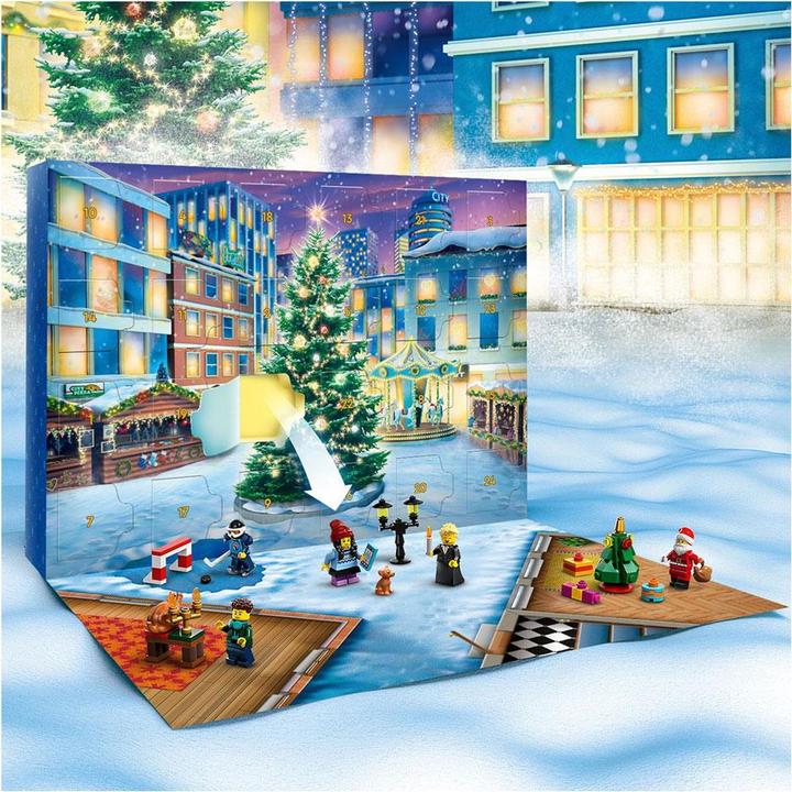 Actual product image LEGO City Advent Calendar 2023