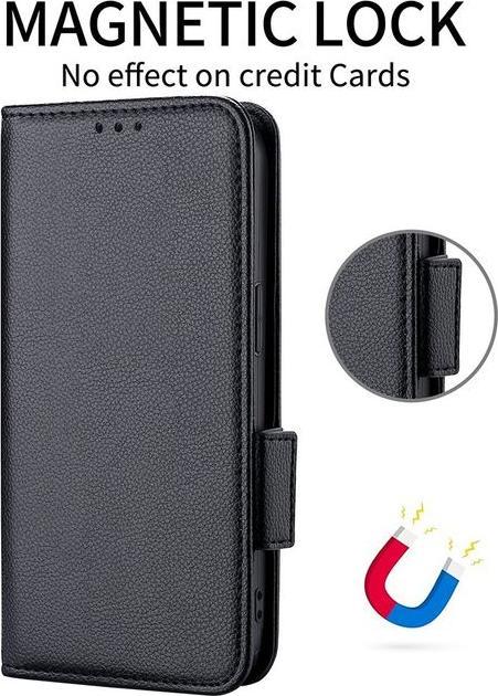 Immagine prodotto MU Classic Serie di copertine per libri in pelle Litchi (Vivo Y35)
