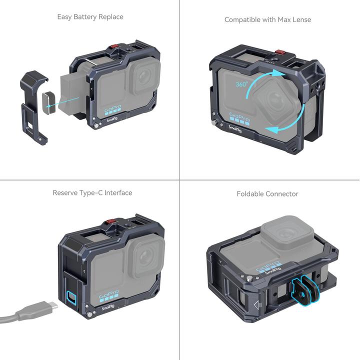 Actual product image SmallRig 3084C (Hero 12, Hero 11, Hero 10, Hero 9)