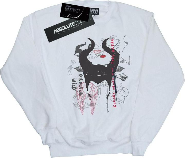 Immagine prodotto Disney Maleficent Mistress Of Evil Growing Wild Horns Collage Felpa Donna (XXL)