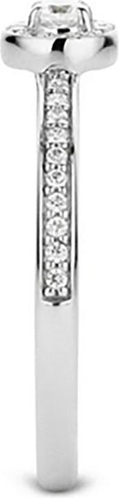 Image du produit Ti Sento Milano Bague avec zirconium 12101ZI (56, Argent 925)