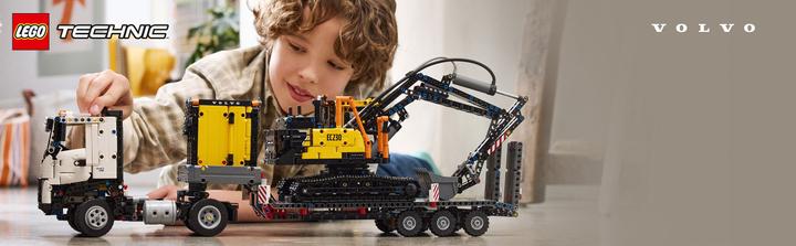 Immagine prodotto LEGO 42175 Camion Volvo FMX con escavatore elettrico cingolato EC230 (42175, LEGO Technic)