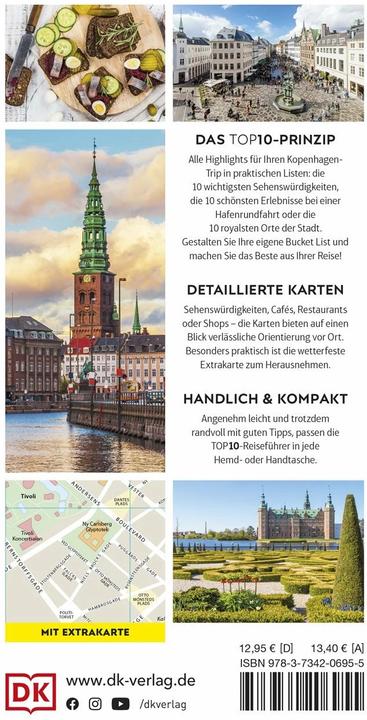 Immagine prodotto TOP10 Reiseführer Kopenhagen (Tedesco, DK Verlag Viaggi, 2023)