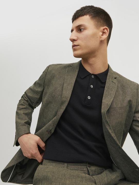 Produktbild Jack & Jones Slim Fit Leinen Blazer (48)