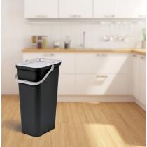 Actual product image Tontarelli bin with handle moda 38l green/black (38 l)