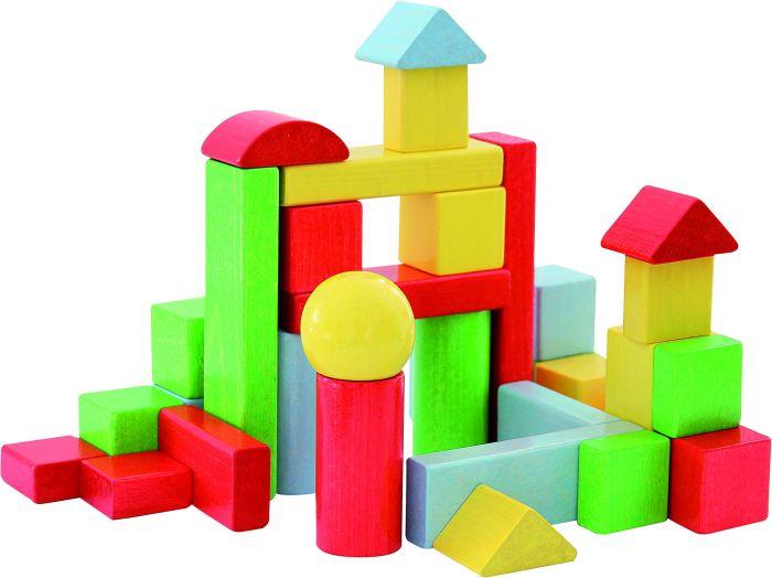 Image du produit Spielmaus Blocs de construction en bois PlayMouse en tambour