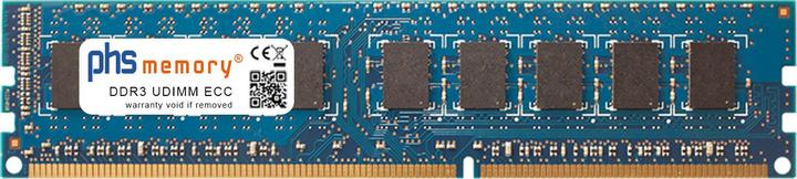 Image du produit PHS-memory 4 Go de mémoire RAM pour Tarox ParX R208s G5 DDR3 UDIMM ECC 1600MHz (Tarox ParX R208s G5, 1 x 4GB)