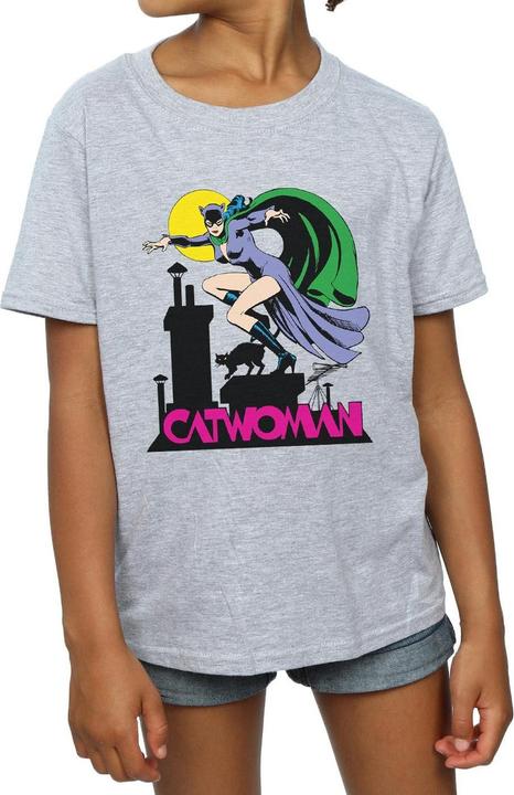 Image du produit - T-shirt CATWOMAN TEXT LOGO - Fille (128)