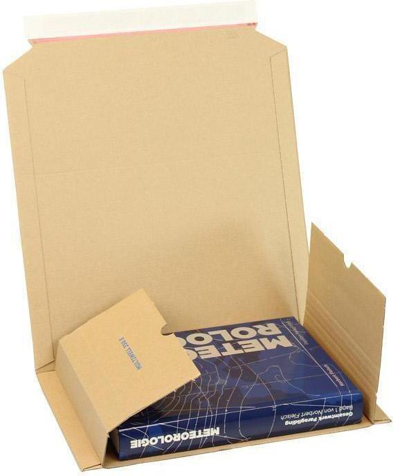 Immagine prodotto Transpak Imballaggio Multiwell dimensioni 270x185x20-60mm B5 marrone Chiusura SK adatta per B5 (25 x)