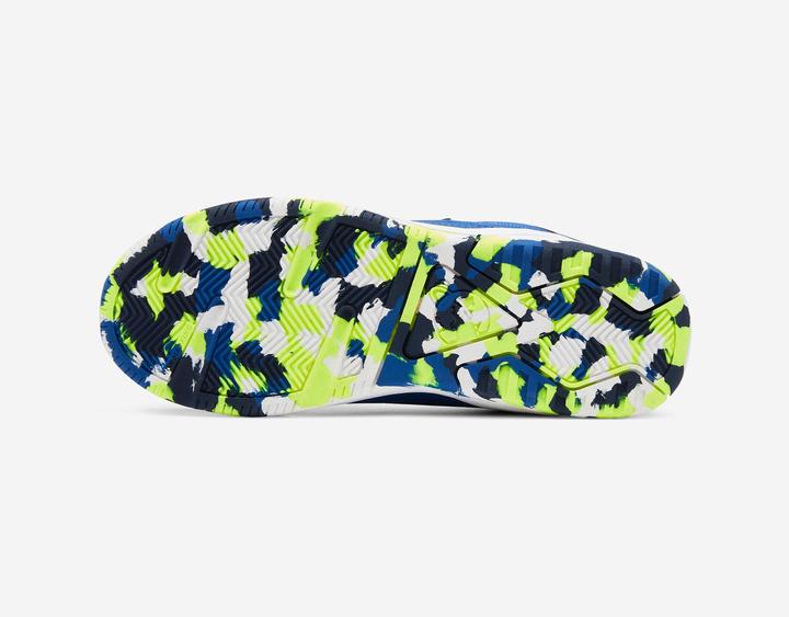 Actual product image Decathlon Sports shoes for kids with laces/velcro fastening - Playventure Yard blue (34)