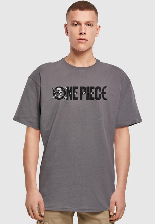 Produktbild Merchcode One Piece Jolly Roger Logo Oversize Tee - 171795 (XS)
