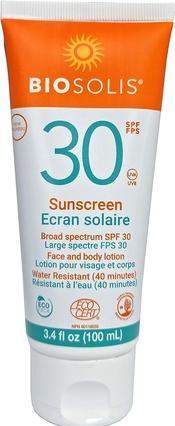 Produktbild Biosolis Sun Milk (Sonnenmilch, SPF 30, 100 ml, 144 g)
