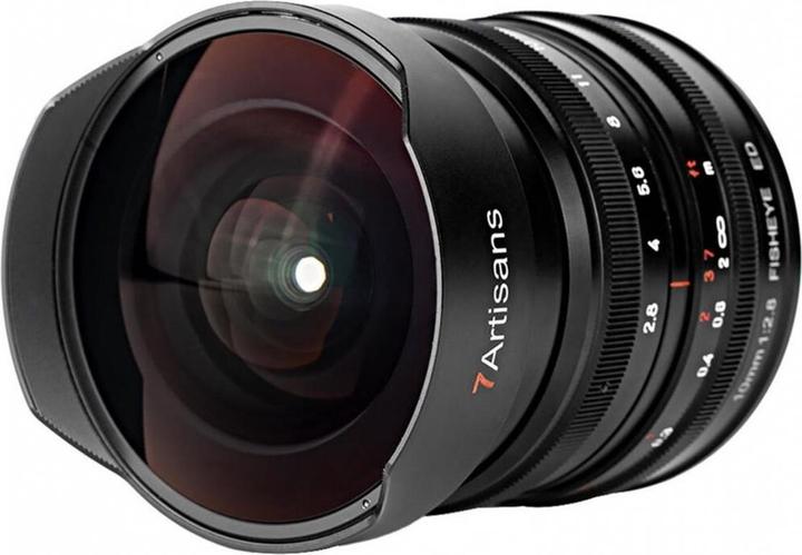 Image du produit 7artisans 10mm f/22 - 2,8 Fisheye ED, L-Mount (Monture L, Plein format)