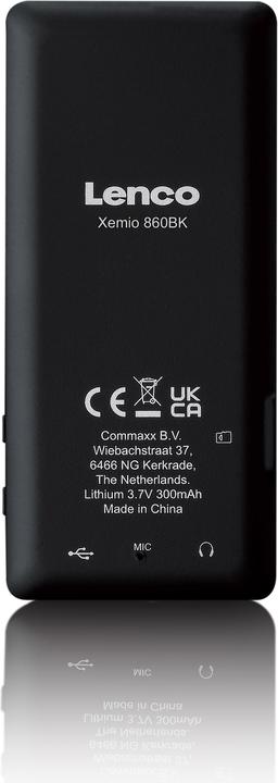 Immagine prodotto Lenco Xemio-860BK (8 GB)