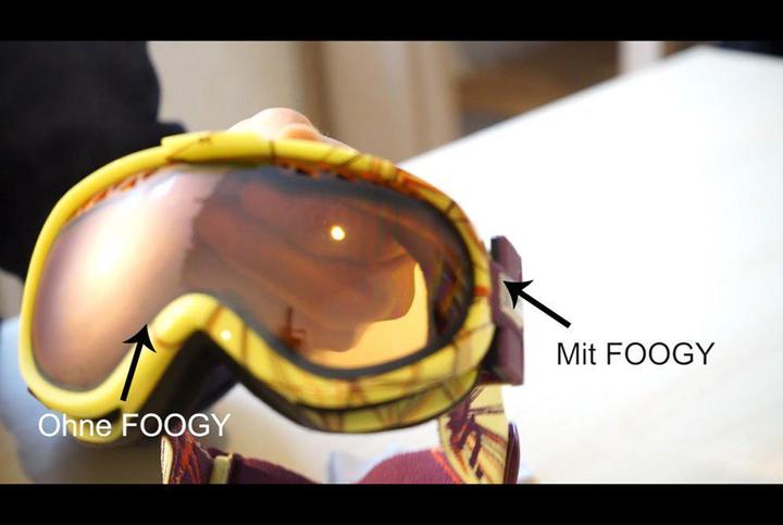 Actual product image Foogy Anti-fogging and cleaning cloth