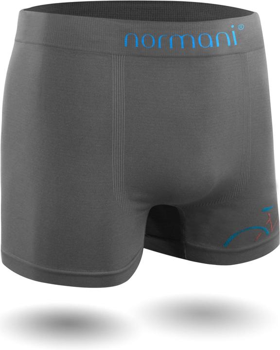 Actual product image Normani 12 pcs microfiber boxer shorts for men - 2264 (XL, pack of 12)