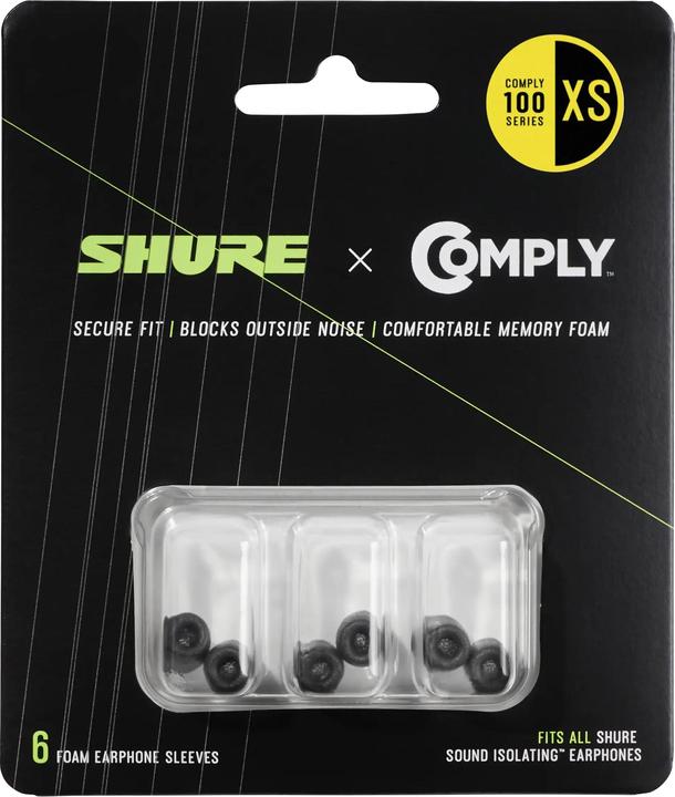 Produktbild Shure Ohrpassstücke EACYF1-6XS 6 Stück
