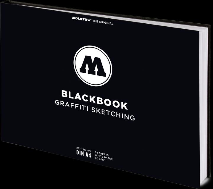 Produktbild Molotow Skizzenbuch Blackbook Graffiti Sketching DIN A4 Landscape (A4)