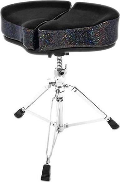 Actual product image Ahead SPG-BS-3 Drum Stool Black Sparkle (Drummer's seat)