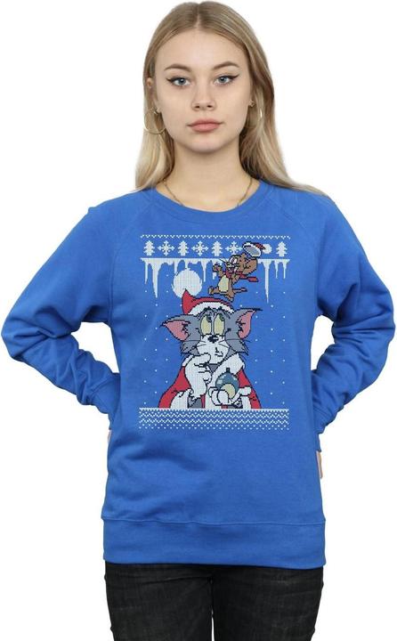 Image du produit Tom & Jerry - Sweat CHRISTMAS FAIR ISLE - Femme (L)