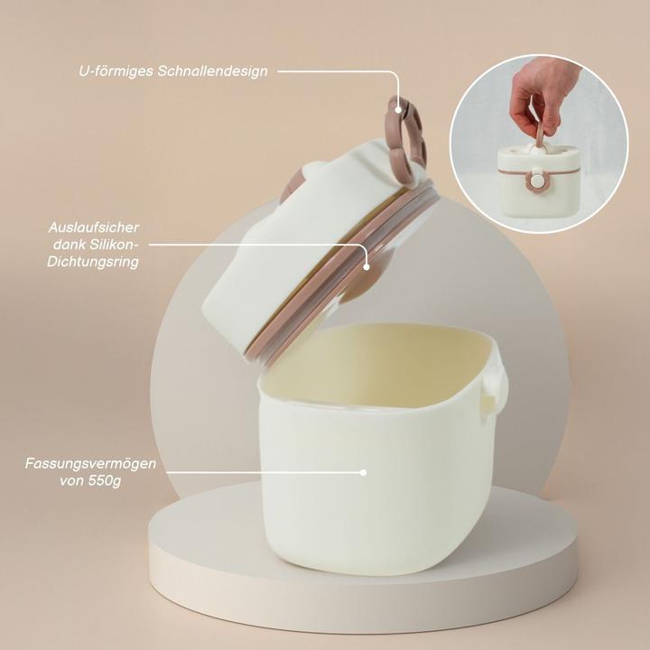 Immagine prodotto Hermex Baby-Milchpulverbox Milchpulverspender Aufbewahrungsbox Lebensmittelbox Behälter