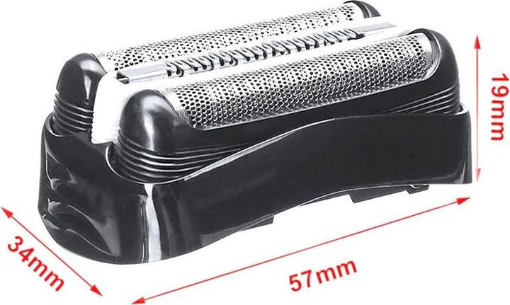 Produktbild Hermex Alternativer Rasierkopf für Braun Rasierer Serie 3 32B 32S 21B (1 x)