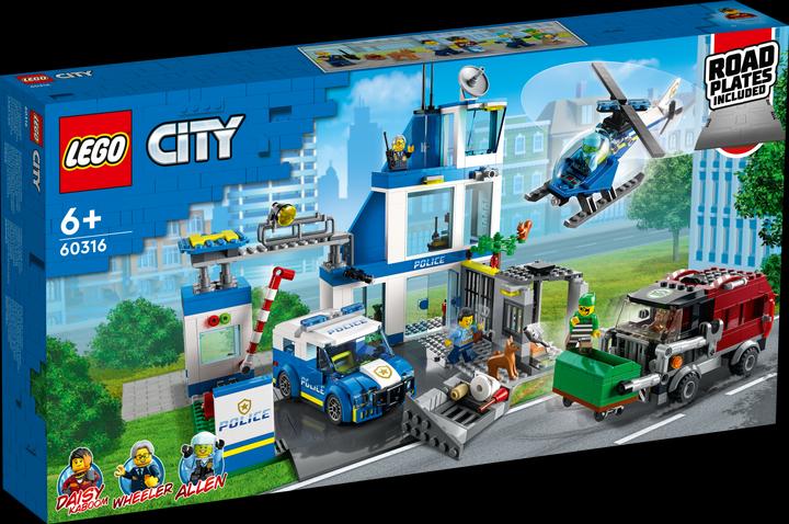 Image du produit LEGO Poste de police (60316, LEGO City)