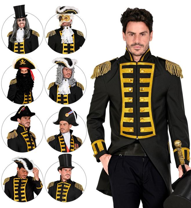 Image du produit Widmann Schwarze Gardeuniform / Paradefrack für Herren (M)