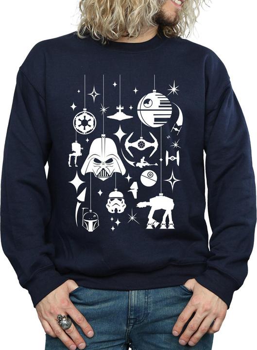 Immagine prodotto Star Wars Christmas Decorations Felpa Uomo (XXL)