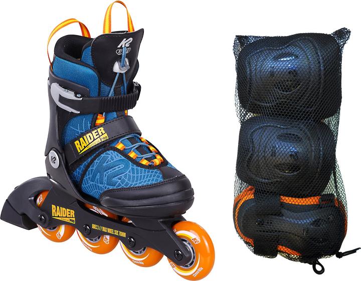 Produktbild K2 Raider Pro Pack Inlineskateset Boy (Grösse: 35.0-40.0 (L), design) (35)