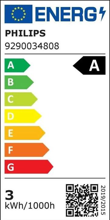 Etichetta energetica Philips LED classico (E14, 2.30 W, 485 lm, 1 x, A)