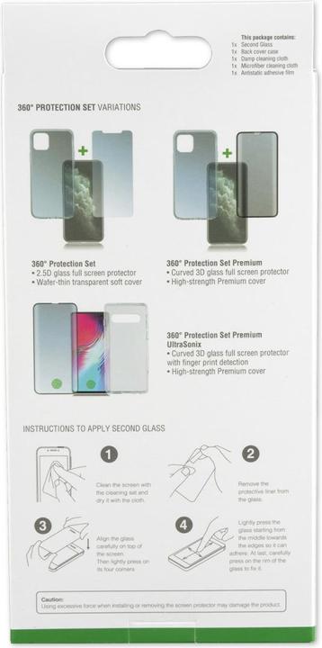 Produktbild 4smarts 360° Protection Set (Apple iPhone 12 mini)